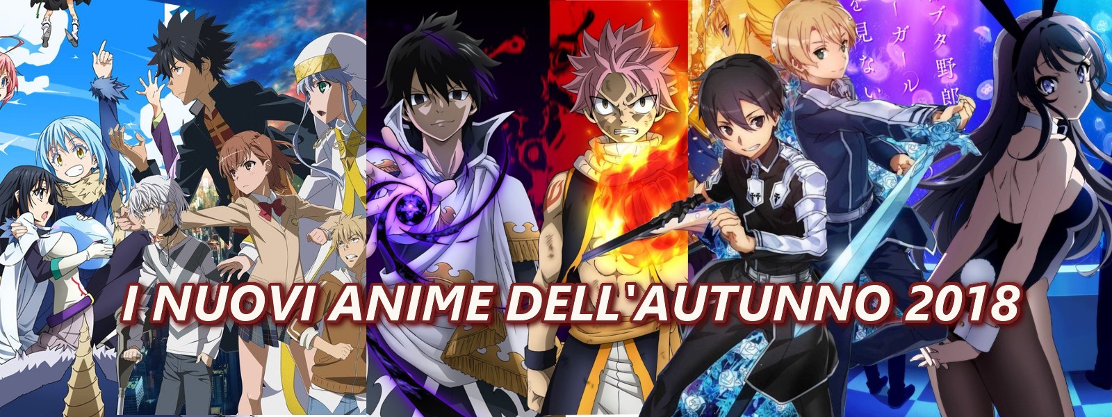 Anime Autunno 2018 Autumn 2018